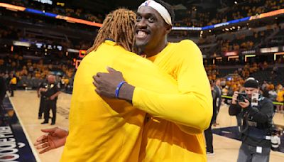 Pacers celebrate 1st playoff series victory in a decade, beating Bucks 120-98 in Game 6