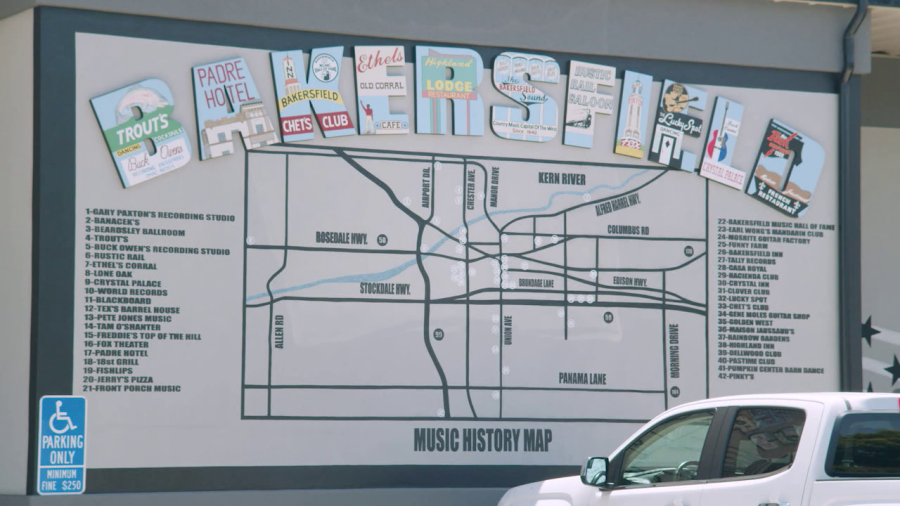 Hall of Fame’s new mural can help get music fans where they want to go in Bakersfield