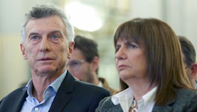 Video: así fue el frío saludo entre Mauricio Macri y Patricia Bullrich antes de la firma del Pacto de Mayo