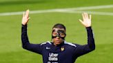 Kylian Mbappé is getting used to his new mask ahead of France's game against Poland, teammate says