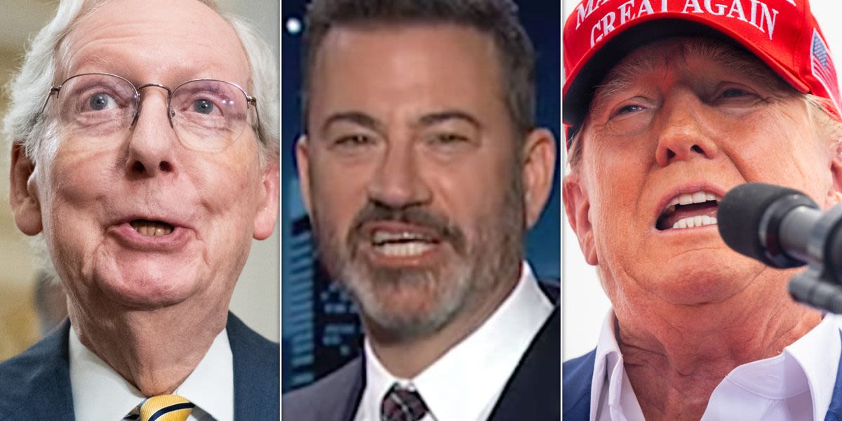 Jimmy Kimmel Taunts ‘Spineless Little Mitch’ McConnell Over Cowardly Trump Move