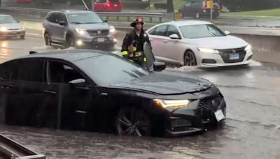 Drenching rain triggers flooding, prompts rescues in New York City, parts of the Tri-State