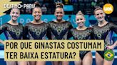 OLIMPÍADAS 2024: POR QUE GINASTAS COSTUMAM TER BAIXA ESTATURA?