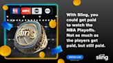 Watch the NBA Playoffs and Get Rewarded With Sling Rewards