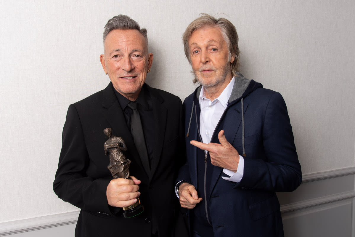 Paul McCartney Roasts Bruce Springsteen And Lana Del Rey Talks Rejected Bond Theme At Ivor Novello Awards