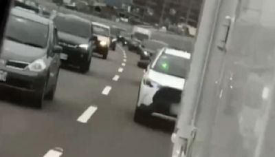 國道有綠光！小貨車遭後車持「雷射筆」照射干擾