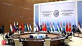 SCO Summit adopts 25 strategic documents in energy, security & trade - The Economic Times