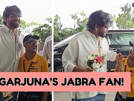 Nagarjuna Meets His Differently Abled Fan Who Was Earlier Pushed By His Bodyguard I WATCH - News18