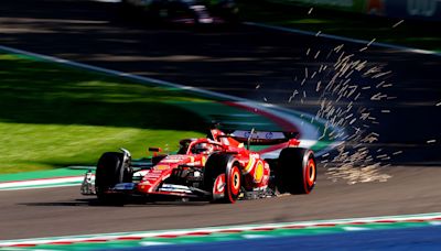 Ferrari's Leclerc fastest in Imola practice