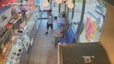 Shocking video shows man smashing window on child at Northern California ice cream shop