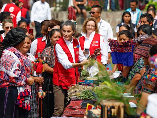 La reina Letizia pone en el mapa la Guatemala más olvidada