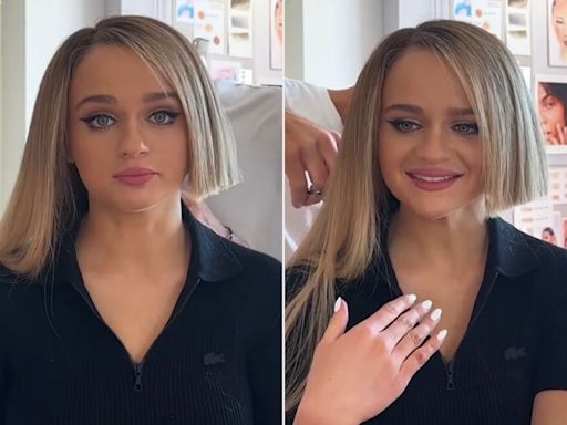 Joey King Playing Slay or Nay While Getting a Major Haircut Is the Best Video You'll Watch This Week (Exclusive)