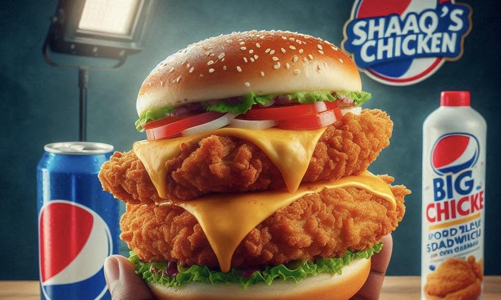 Shaq’s Big Chicken Unveils New Cordon Bleu Sandwich for Paris Olympics - EconoTimes