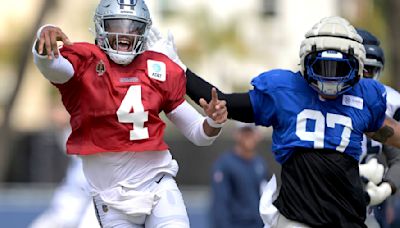 Cowboys QB Dak Prescott misses a light practice as a precaution with ankle soreness