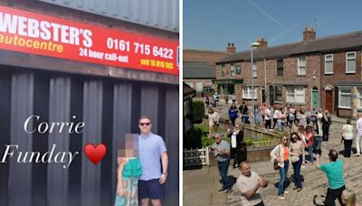 Coronation Street Stars Share BTS Tour- [SEE] Pictures With Family!