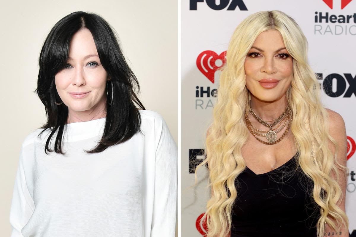 Shannen Doherty and Tori Spelling say their friendship ended during 'Beverly Hills, 90210': "One minute we were friends, and then one minute we weren't"