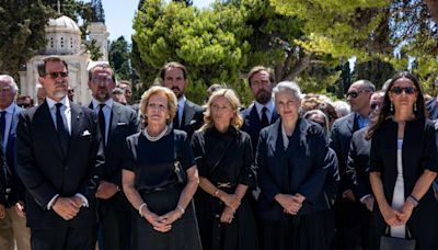 Sofia, Irène, Anne-Marie, Paul… La famille royale grecque soudée aux funérailles du prince Michel