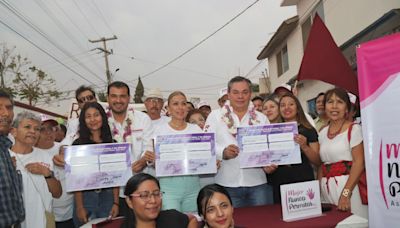 Rafael Reyes y David Ortiz refrendan compromisos con las mujeres de Jiutepec