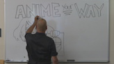 Former 'The Simpsons' artist teaches local kids how to draw