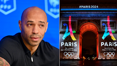 Thierry Henry was blocked from naming five Premier League stars in his France Olympics squad