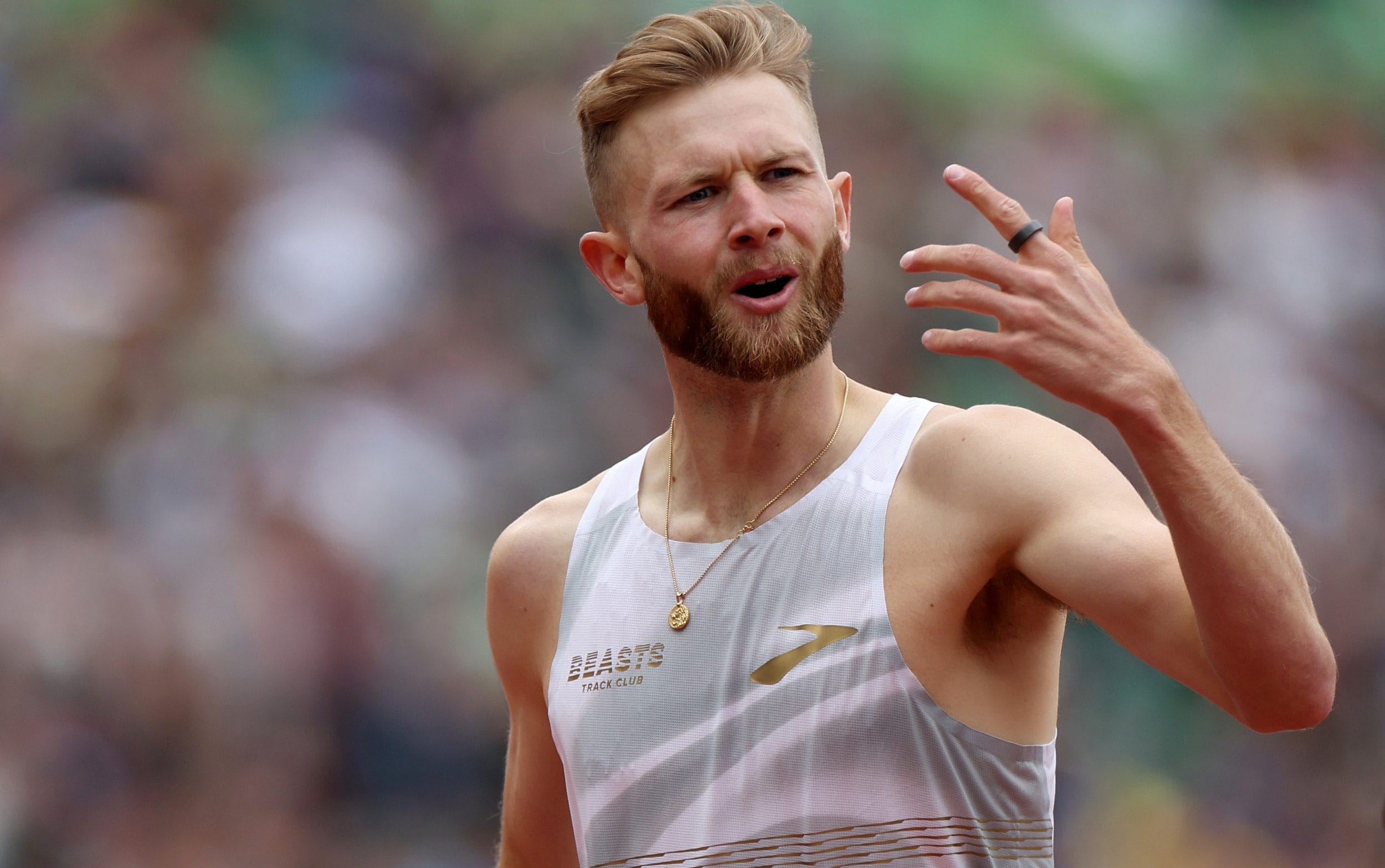 Josh Kerr beats 39-year British one-mile record – and bitter rival Jakob Ingebrigtsen