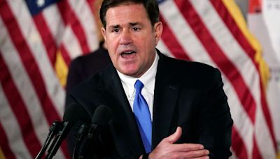 Doug Ducey, Former MAGA Critic, Endorses Donald Trump, Kari Lake