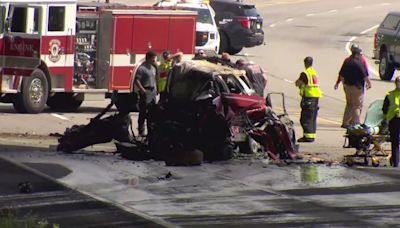 At least 1 dead after fiery crash on Nashville Pike in Gallatin