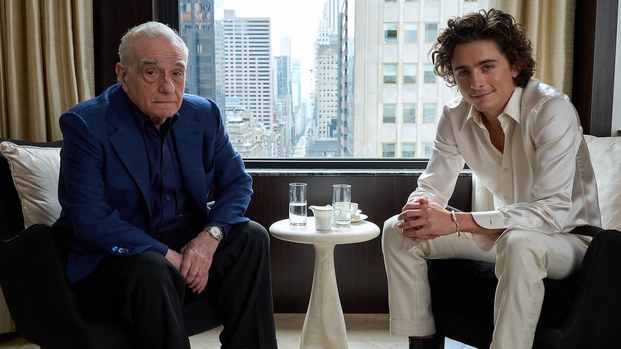 Timothée Chalamet (Finally!) Unveils That Long-Awaited Scorsese Collab