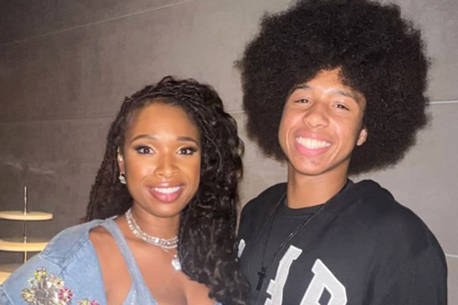 Jennifer Hudson's Son David Looks All Grown Up as She Shares Rare Photo of Him on His 15th Birthday