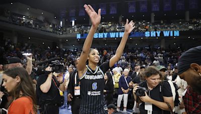 Chicago Sky Made Sure Angel Reese Extended Her Double-Double Streak in Final Seconds