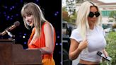 Taylor Swift Plays ‘thanK you aIMee,’ Shades People Who ‘Talk S–t’