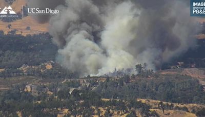 Boyles Fire in Lake County: About 30 structures on fire, evacuations underway in Clearlake