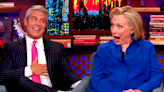 ‘T.M.I.’: Hillary Clinton learns of Andy Cohen’s ‘wonderful liaison’ with one of her Secret Service agents