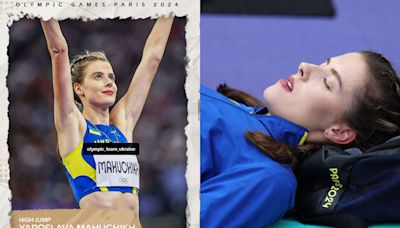 【巴黎奧運】烏克蘭跳高正妹「睡美人」 醒來就拿金牌了