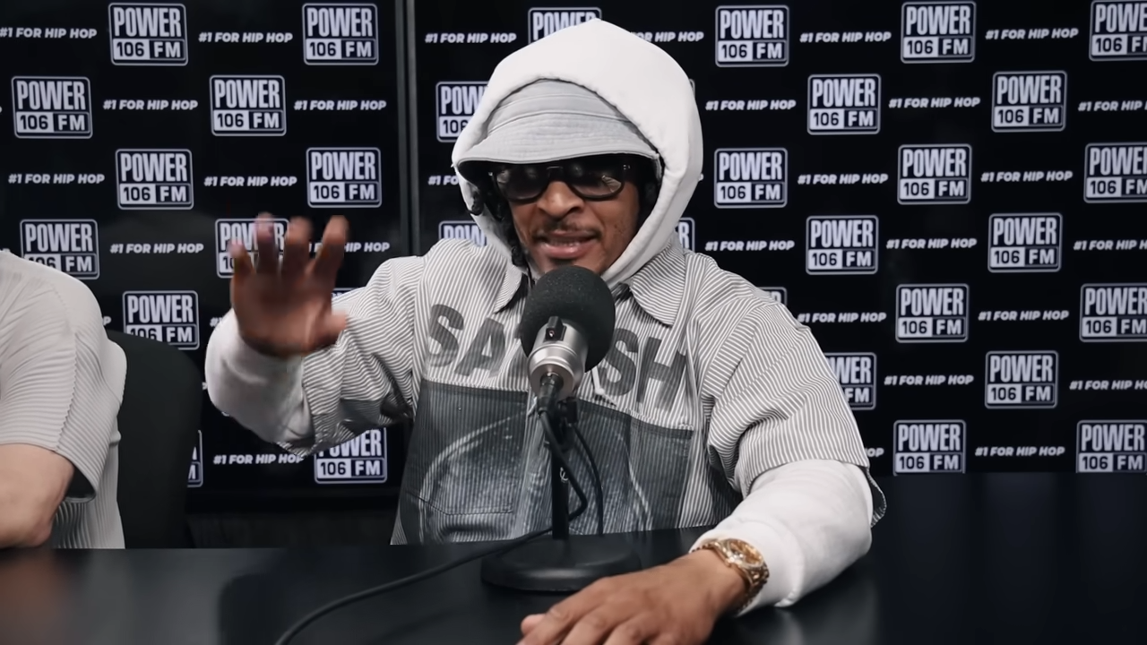 T.I. Floats Over West Coast Classics in Justin Credible Freestyle