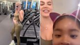 Khloé Kardashian Posts Cute Video with Daughter True at Gym: 'She Loves to Join Me in My Workouts'