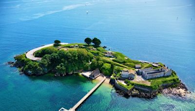 Now on the market: this six-acre Devon island with a private beach and spooky ghosts