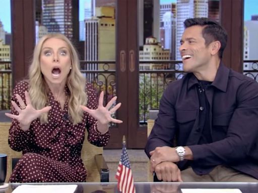 Kelly Ripa told 'verbose' celebrity to stop loudly gossiping about other stars on an airplane: 'Shut it!'