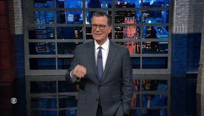 Stephen Colbert Leads Audience in ‘Lock Him Up’ Chant to Celebrate Trump Guilty Verdict | Video