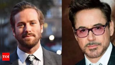 Armie Hammer denies Robert Downey Jr. paid for his rehab but gave important advice | English Movie News - Times of India