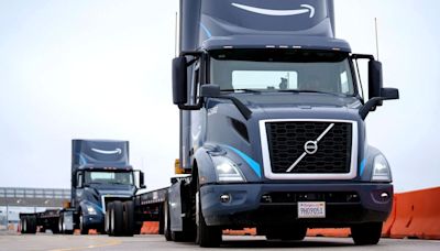 Amazon Building Electric-Truck Fleet in Southern California