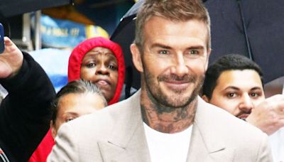 David Beckham offers to make amends after stealing wedding date and venue