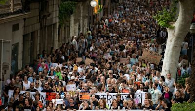 Tausende protestieren auf Mallorca gegen Massentourismus