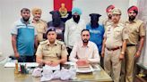 3 held with 345 gm heroin, drug money