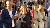 Teresa Ribera, candidata del PSOE a las europeas, impulsa su campaña en Dénia con una llamada a la acción climática