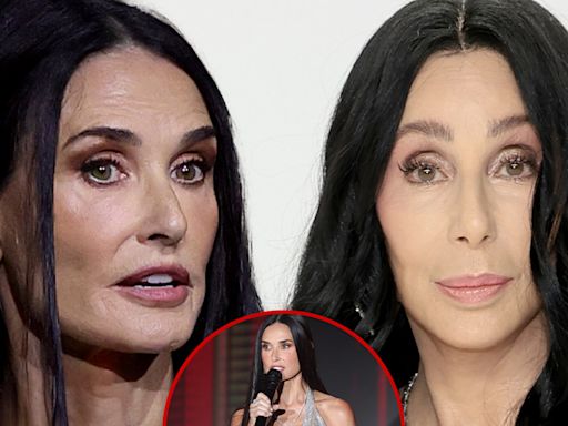 Demi Moore Curses at Audience During Cher Tribute at Cannes Gala