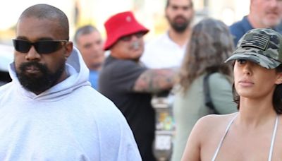 Bianca Censori, 29, wears smallest bikini in existence alongside Kanye West, 47