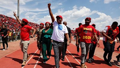 South Africa's divisive Malema could be post-election kingmaker