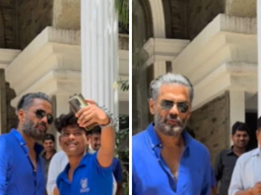 Suniel Shetty Is Redefining Salt And Pepper Trend And We Are Not Complaining - News18