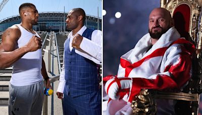 Joshua and Dubois on track to break Tyson Fury's record in world title fight